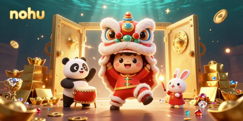 Engage in thrilling games with nohu featuring dynamic characters and vibrant casino elements.