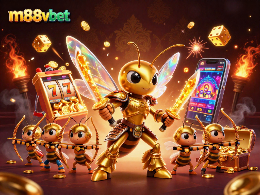 Experience the thrilling world of m88vbet with vibrant slot machines and dynamic gaming elements.