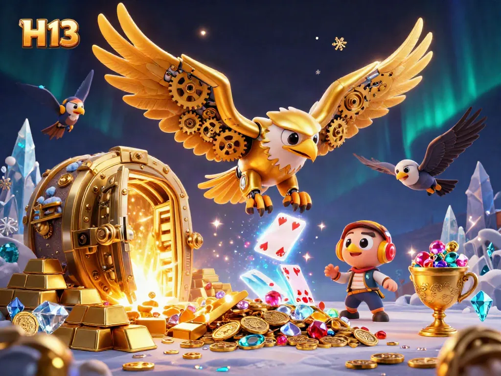 Win thrilling jackpots with H 13's engaging 3D casino games, featuring vibrant graphics and exciting gameplay.